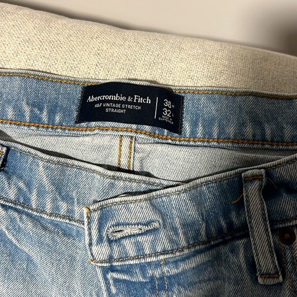 Men’s Abercrombie Vintage Stretch Straight Jeans - NWT - Picture 8 of 9